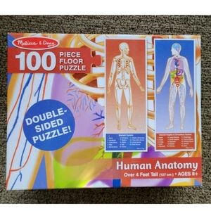 Melissa & Doug Human Anatomy 100-Piece  Puzzle